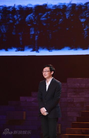 导演陆川在《南京！南京！》的南京首映庆典上(资料图片)