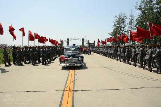 《建国大业》阅兵现场