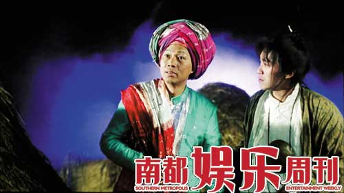  于电影来说大器晚成的罗家英，通过自己一系列标签式的演出，成功塑造了的各种经典“绿叶配角”。