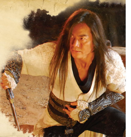 郑伊健《风云2》"入魔" 眼睛充血毁英俊形象