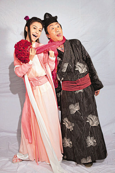 郑中基与angelababy拍档搞笑