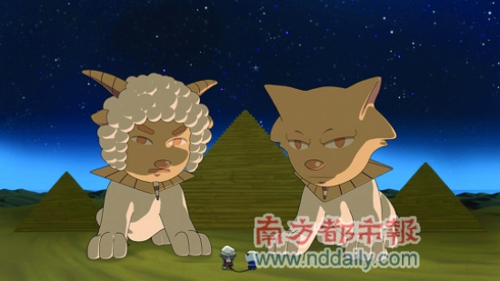 金字塔、游乐场的设定都获得小朋友的认可