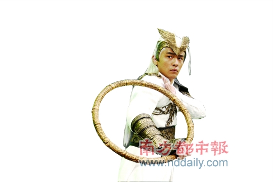 周杰伦演武神，出现的时间不长，却让观众印象深刻。