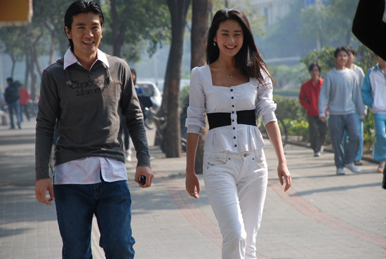 《盗版爱情》中杨子与颖儿