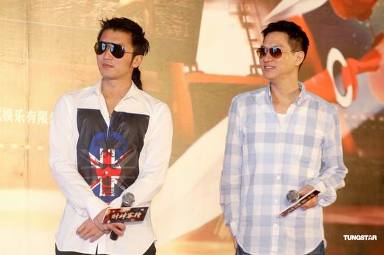 谢霆锋加盟《财神客栈》 与张家辉"化敌为友"