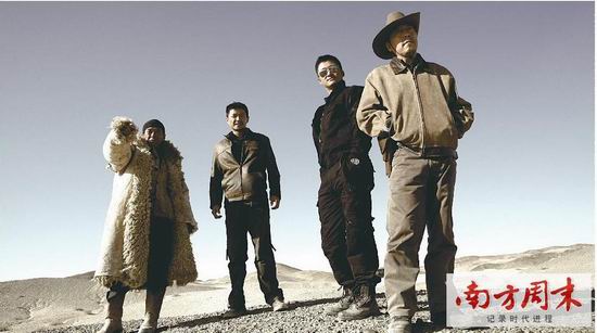 《西风烈》中的四位警察各怀绝技，他们分别是飞毛腿、大力士、飞车、神枪。《西风烈》剧组供图