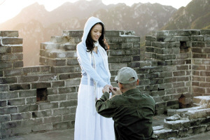 片中葛优向舒淇求婚