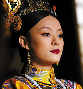 在《后宫甄嬛传》中孙俪从无知少女变成熟女人