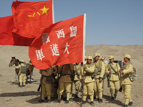 电影《先遣连》剧照