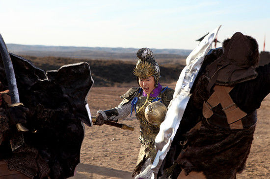 《杨门女将》杨紫彤花絮曝光 赤手空拳对敌