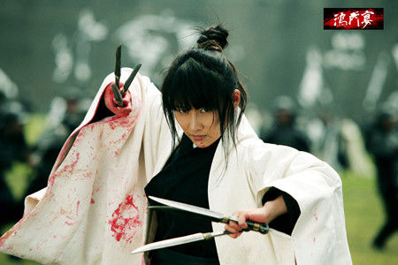 《鸿门宴》热映 贾青:混在男人帮中的女杀手