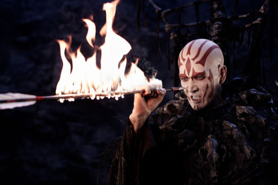 大巫师施展终极火系法术