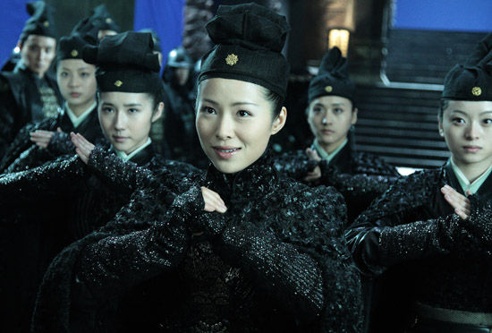 江一燕《四大名捕》转型 演女魔头酷劲十足