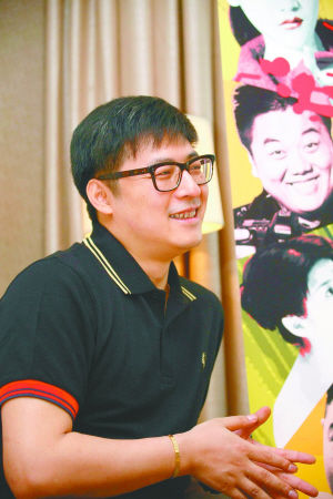 王岳伦宣传新片赞李湘是贤妻