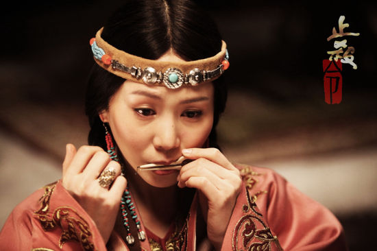 韩国女星朴艺珍在片中誓言成吉思汗最爱"忽兰妃"