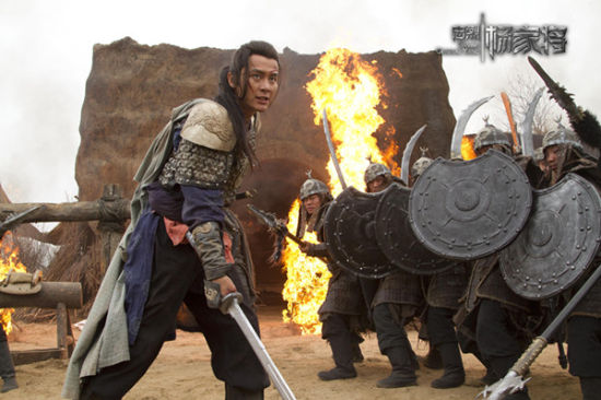 《杨家将》实打不卖弄 李晨受伤仍觉值