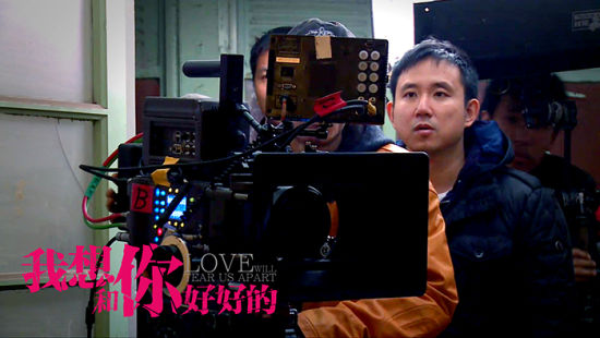 导演李蔚然片场工作ING