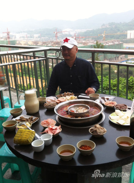 导演王全安爱重庆火锅