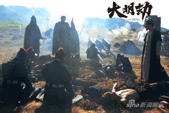 病死的百姓充当士兵