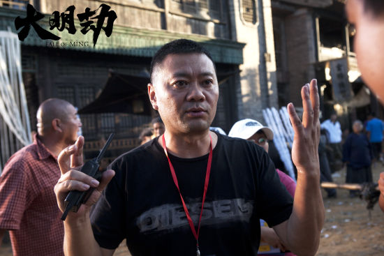导演王竞现场指导