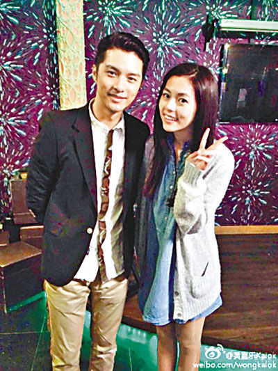 黄嘉乐与任容萱合拍《本可改变的结局》。