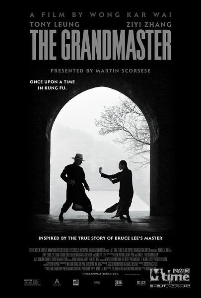 《一代宗师》北美海报，专门打上了“马丁·斯科塞斯推荐”的字样