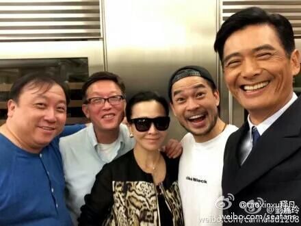 刘嘉玲、周润发前几日为影片试装
