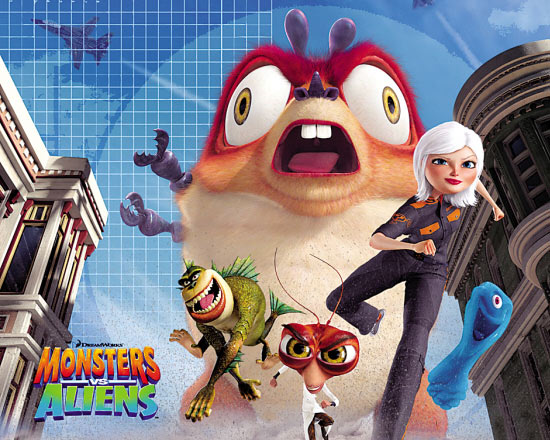 《大战外星人》海报