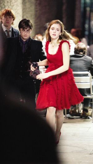 《哈利·波特7》片场剧照