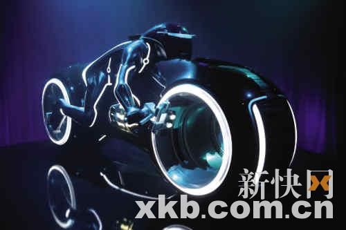 《创：战纪》中出现的光轮摩托