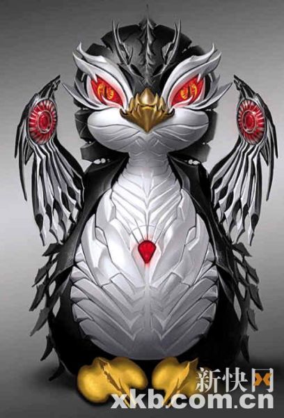 激光鸟会变形成企鹅，非常可爱