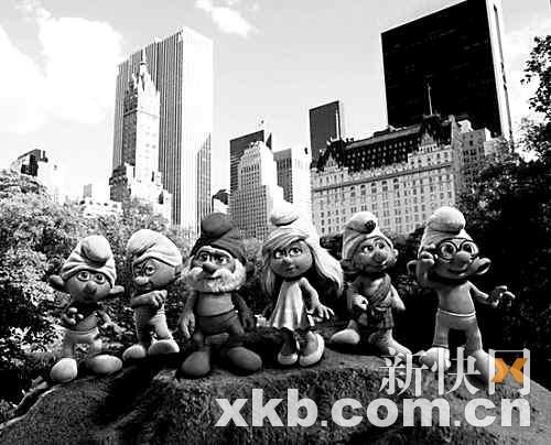 《蓝精灵》剧照