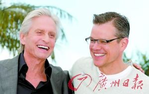 迈克尔·道格拉斯和马特·戴蒙