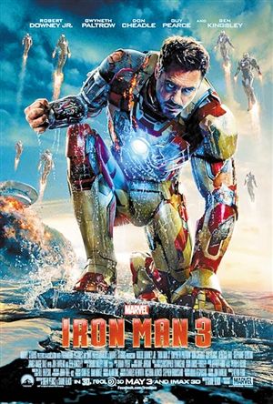《钢铁侠3》海报