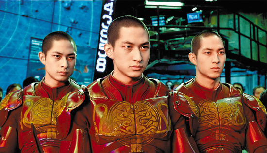 中国机甲战士第一个出战