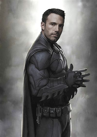 自打华纳公司宣布新蝙蝠侠人选是本·阿弗莱克后，网友们就开始在网上自制影片海报和人物造型。