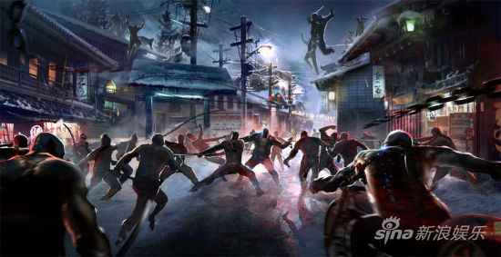 日本忍者与金刚狼大战