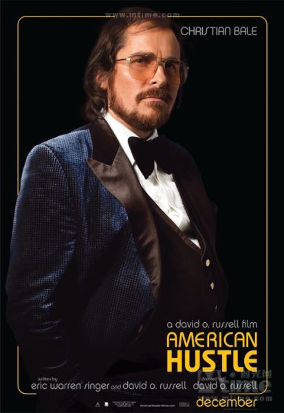 《美国骗局》克里斯蒂安·贝尔角色海报