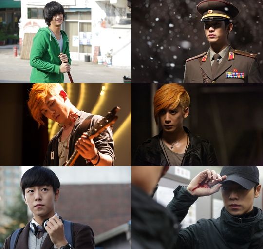 上起：金秀贤、朴基雄、李玹雨