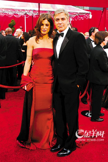 乔治·克鲁尼与女友