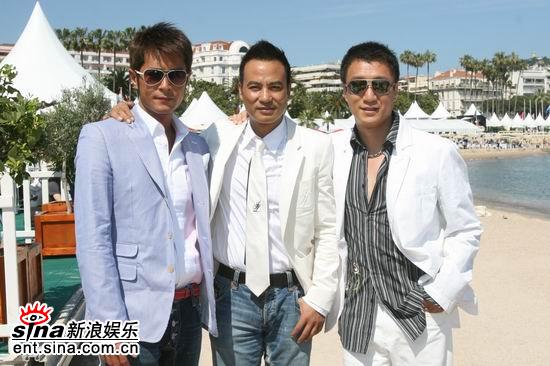 图文:专访《铁三角》主演--古天乐任达华孙红雷