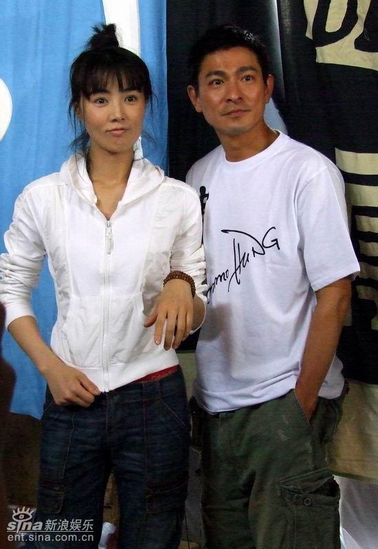 图文:对话刘德华姜鸿波--姜宏波刘德华合影