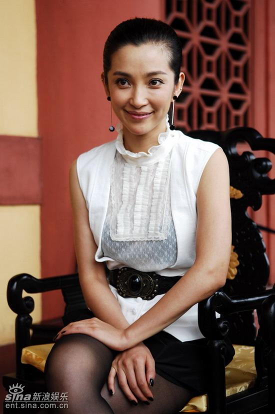 图文专访功夫之王主创李冰冰白衣素雅