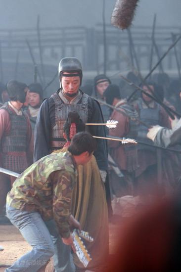 《赤壁》“收官大战”拍摄现场