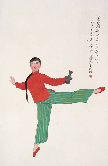 1945年，民族歌舞剧奠基之作《白毛女》以一首清新纯朴的开场曲《北风吹》掀开中国民族歌舞剧的新时代