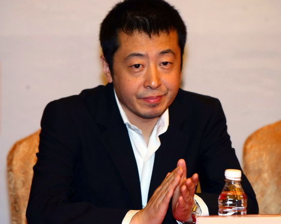观众爆出笑声来,知道韩杰是在调侃他电影的监制贾樟柯
