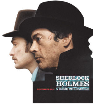 裘德-洛和小罗伯特-唐尼的《大侦探福尔摩斯2：暗影游戏》将于本月16日上映，该片明年初引进中国。