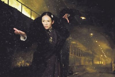 《一代宗师》中章子怡造型