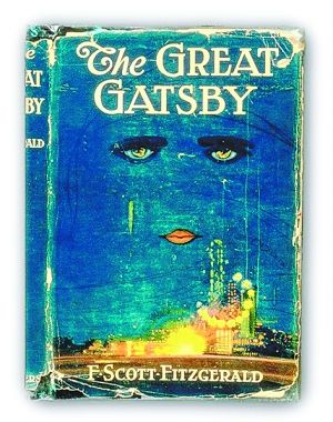 1925年第一版《了不起的盖茨比》封面