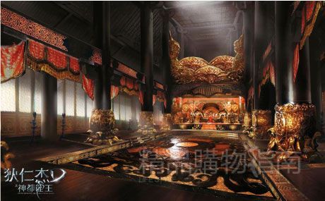 《狄仁杰之神都龙王》皇宫内景效果图
